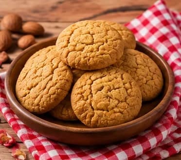 Farali cookies on a plate